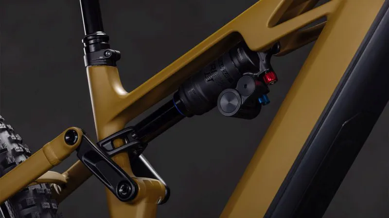 Cube Stereo Hybrid One77 HPC Race 800 Electric Mountain Bike 2026 in Willowgreen/Black-5