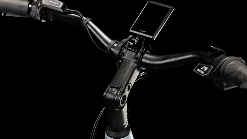 Cube Supreme Hybrid Deluxe SLX 625 Easy Entry Electric Hybrid Bike 2025 in Polar Grey/White-2