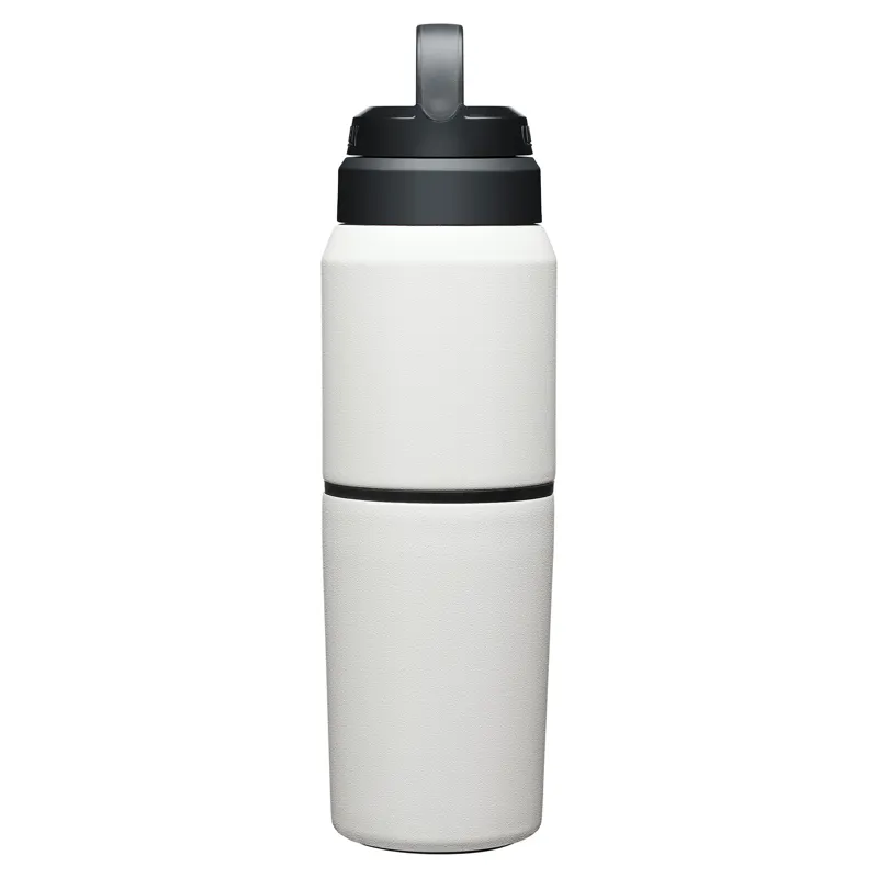 CamelBak MultiBev SST Vacuum Stainless 500ml Bottle with 350ml Cup in White-1