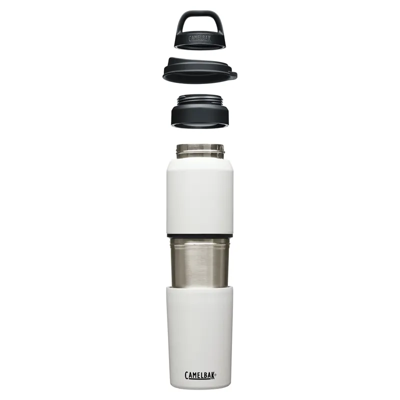 CamelBak MultiBev SST Vacuum Stainless 500ml Bottle with 350ml Cup in White-7