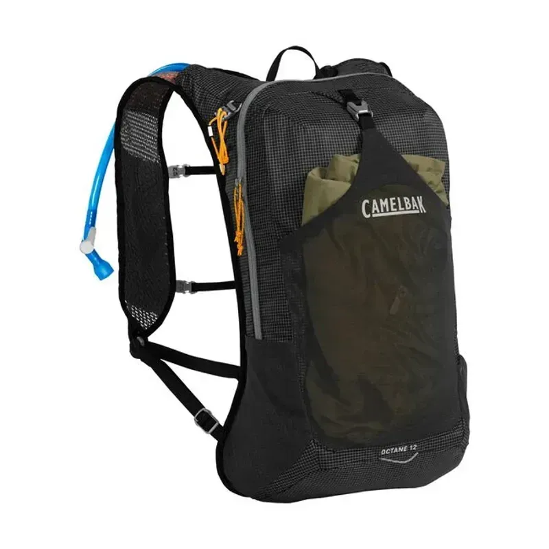 Camelbak Octane 12 Fusion 2L Hydration Pack in Black/Apricot-4