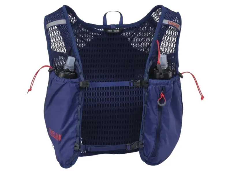 Camelbak Trail Run Vest with Two 17oz/500ml Quick Stow Flasks in Deep Sea-1