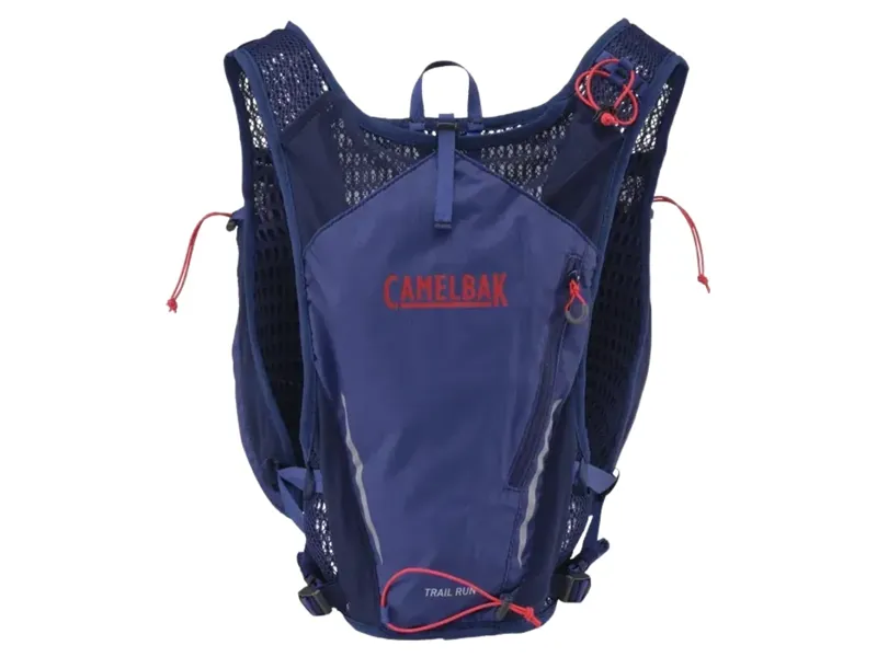 Camelbak Trail Run Vest with Two 17oz/500ml Quick Stow Flasks in Deep Sea