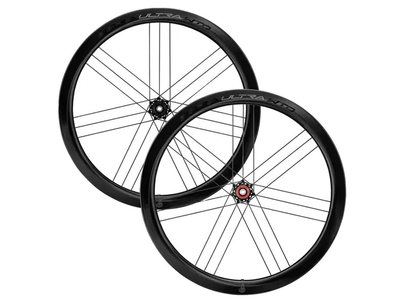 Campagnolo Bora Ultra WTO 45 2-Way C23 Disc Chrome 700C HG11 Road Wheelset