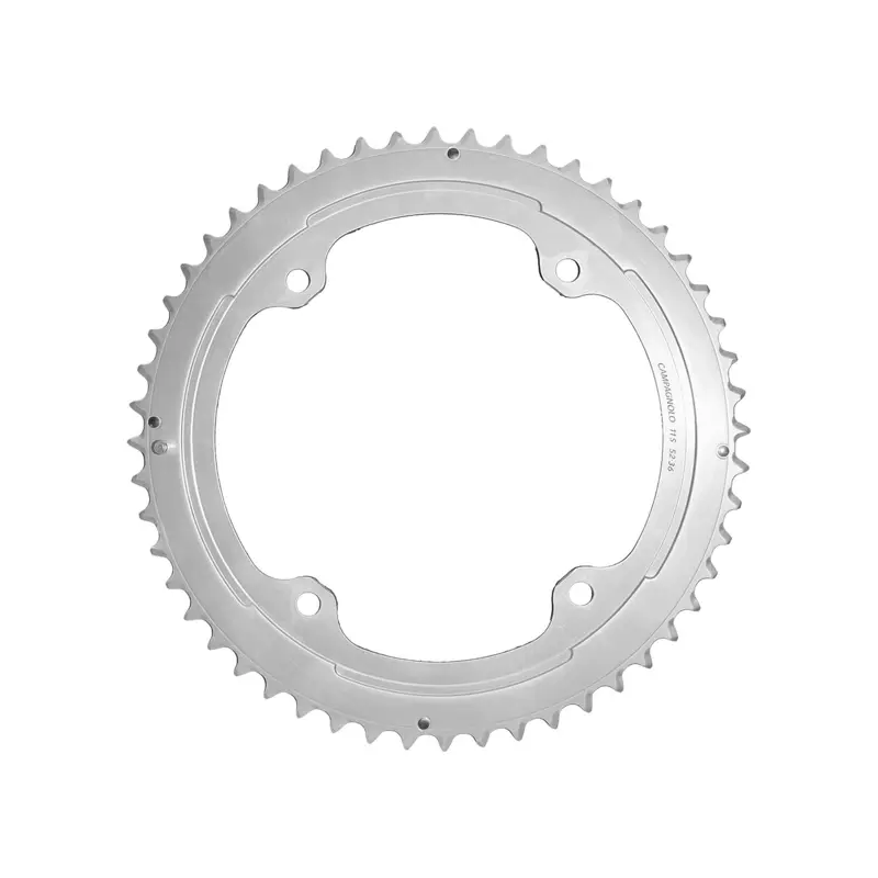 Balfes Bikes Campagnolo Potenza 11 112/145 PCD Chainring 52t in Silver | Free postage over £30, £10 off first order, price match & 0% finance.
