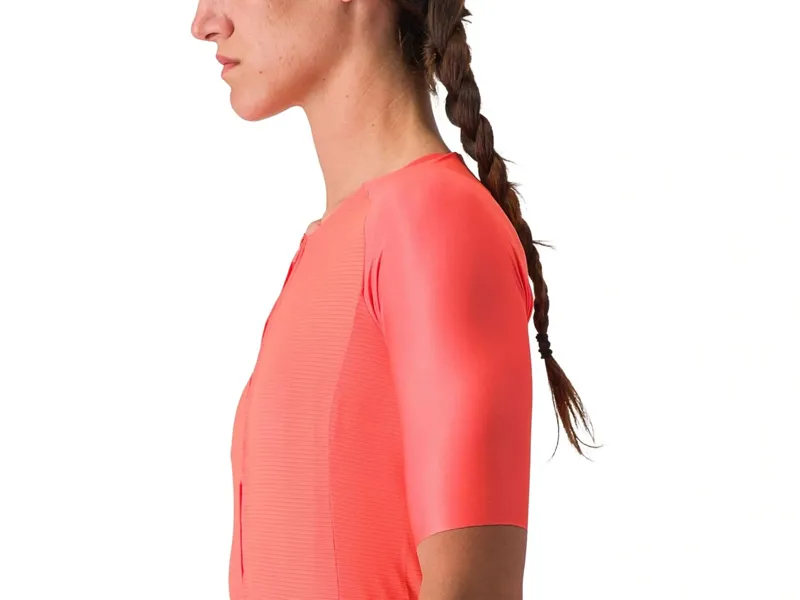 Castelli Aero Pro 7.0 Women's Short Sleeve Jersey in Brilliant Pink-2