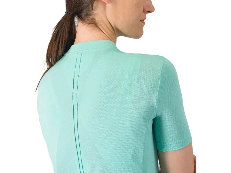 Castelli Anima 4 Women's Short Sleeve Jersey in Pool Blue-3
