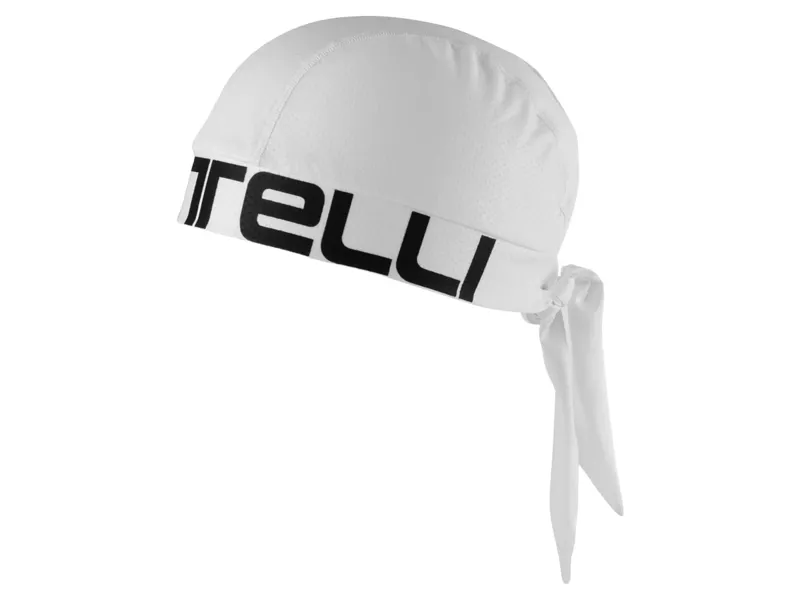 Balfes Bikes Castelli Bandana in White/Black | Free postage over £30, £10 off first order, price match & 0% finance.