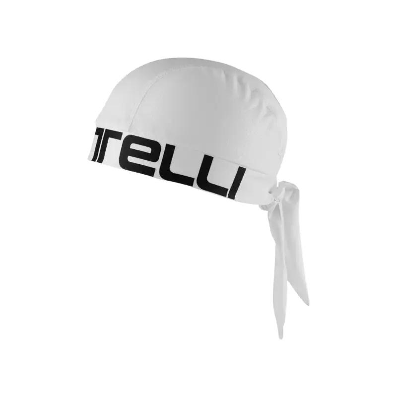 Balfes Bikes Castelli Bandana in White/Black | Free postage over £30, £10 off first order, price match & 0% finance.