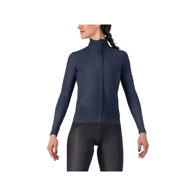 Balfes Bikes Castelli Beta RoS Women's Jacket in Savile Blue | Free postage over £30, £10 off first order, price match & 0% finance.
