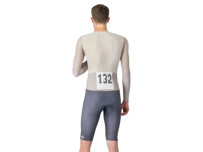 Castelli Body Paint V TT Speedsuit in Silver Moon/Clay/Smoky Grey-1