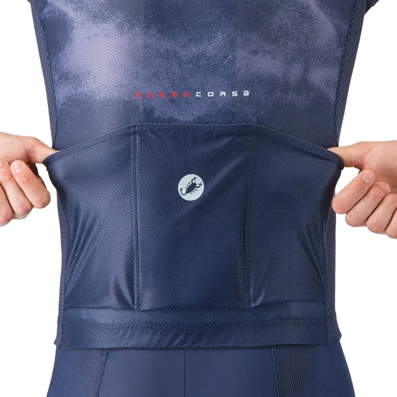 Castelli Climber's A/C Jersey in Belgian Blue/Winter Sky-4