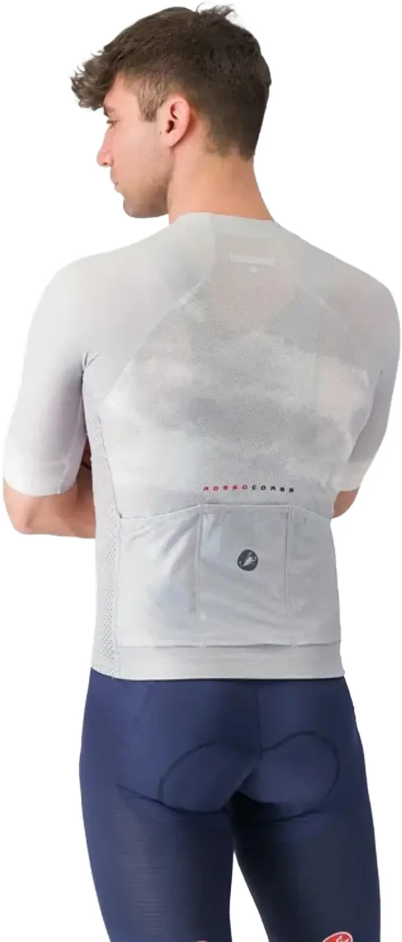 Castelli Climber's A/C Jersey in Silver Grey/Smoky Grey-2