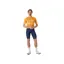 Castelli Climber's A/C Jersey in Vivid Orange/Smoky Grey