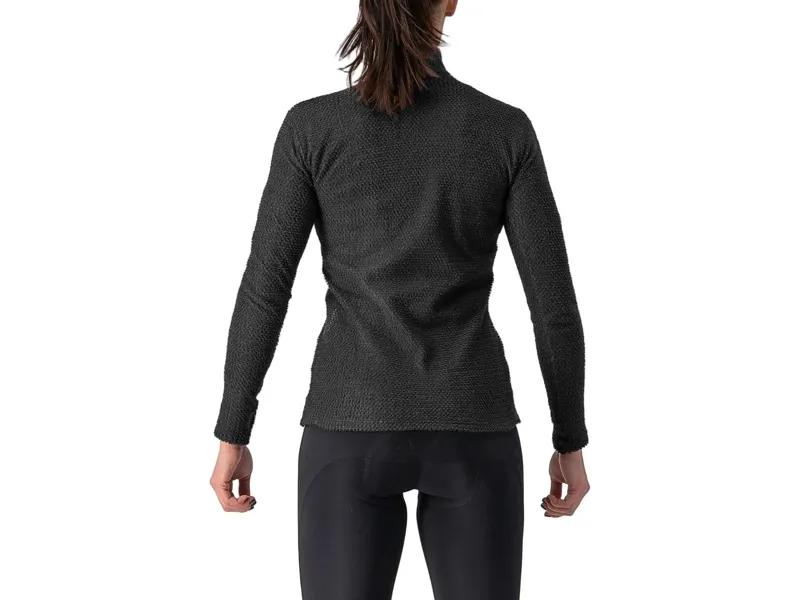  Castelli Cold Days Women's Long Sleeve 2nd Layer in Black-1