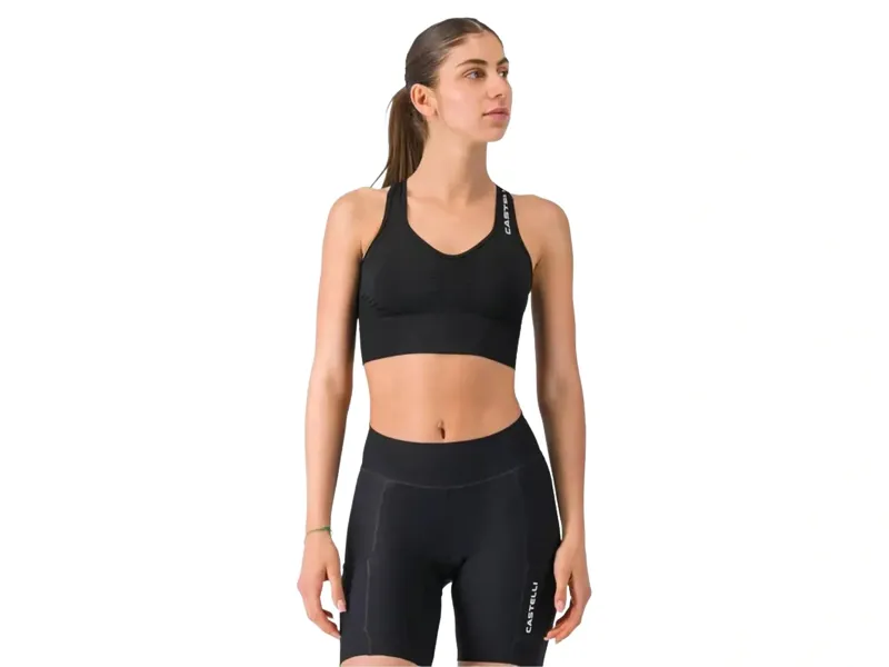Castelli Comfort Travel Women's Crop Top in Black