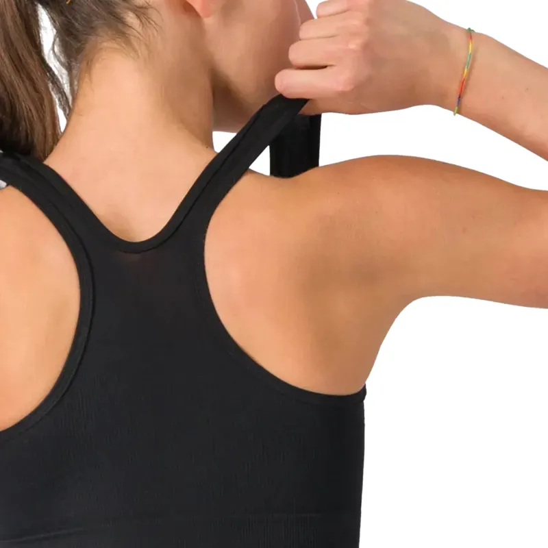 Castelli Comfort Travel Women's Crop Top in Black-3