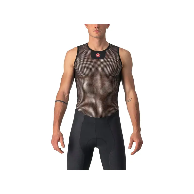Balfes Bikes Castelli Core Mesh 3 Sleeveless Base Layer in Black | Free postage over £30, £10 off first order, price match & 0% finance.
