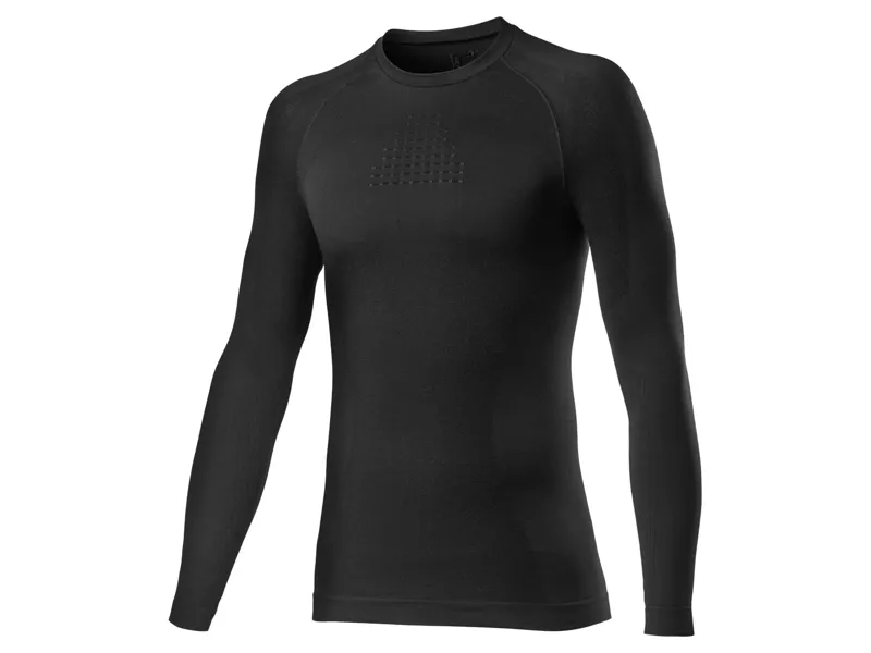 Balfes Bikes Castelli Core Seamless Long Sleeve Base Layer in Black | Free postage over £30, £10 off first order, price match & 0% finance.