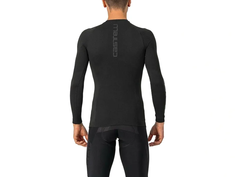 Castelli Core Seamless Long Sleeve Base Layer in Black-1