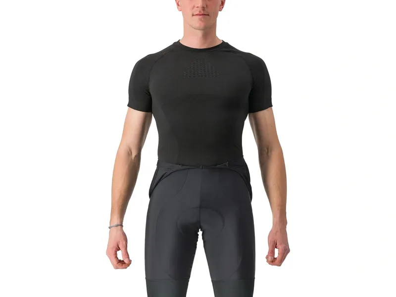 Castelli Core Seamless Short Sleeve Base Layer in Black