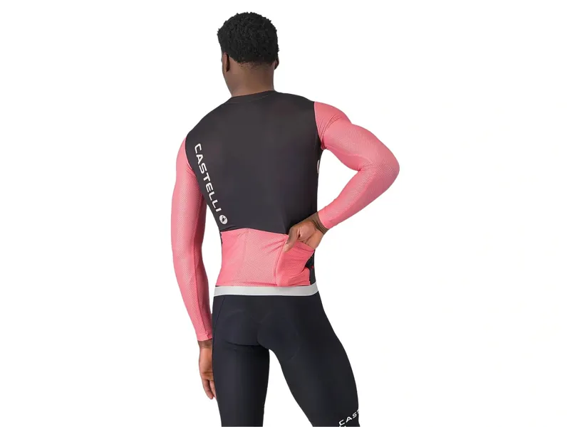 Castelli Corretto LS Jersey Large in Black-1