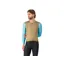 Castelli Corretto LS Jersey Large in Elmwood/Neon Cobalt-White