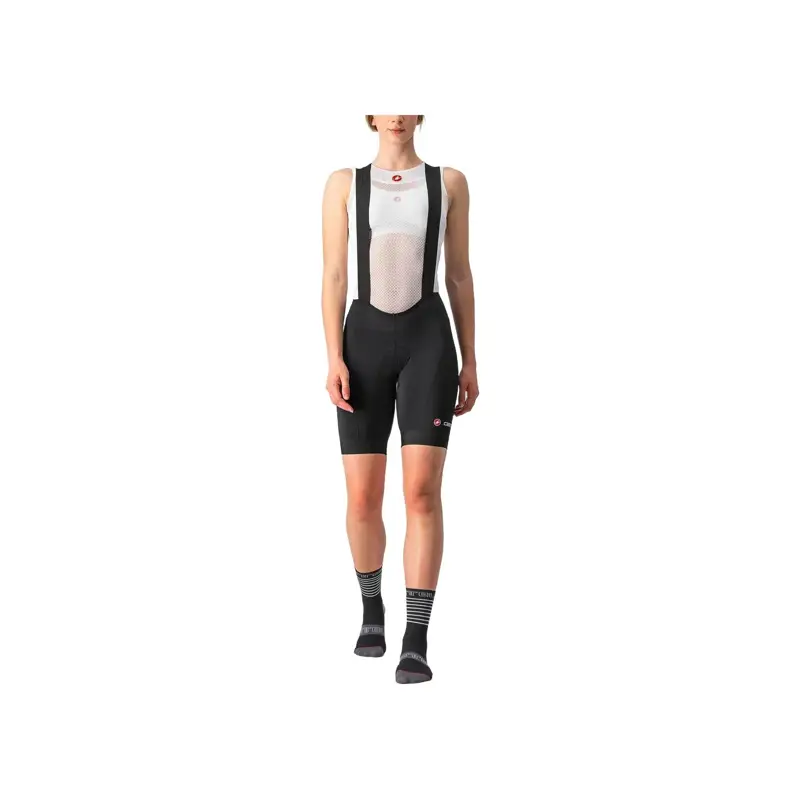 Balfes Bikes Castelli Endurance Women's Bib Shorts in Black | Free postage over £30, £10 off first order, price match & 0% finance.