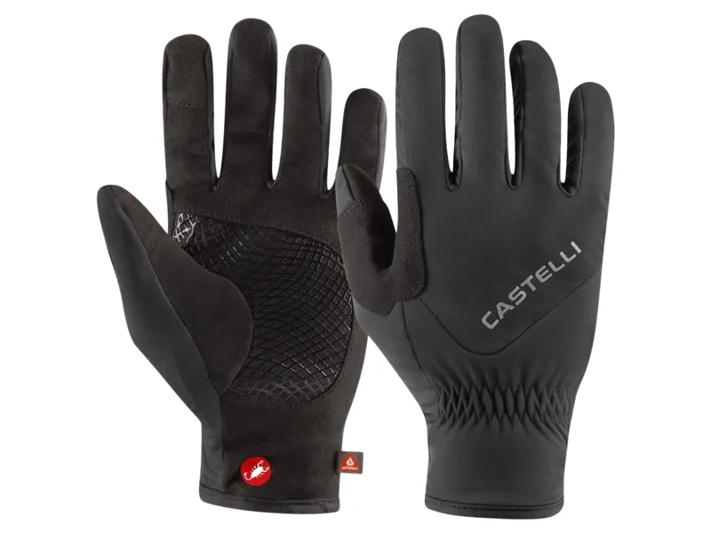 Castelli Entrata Thermal 3 Gloves in Black