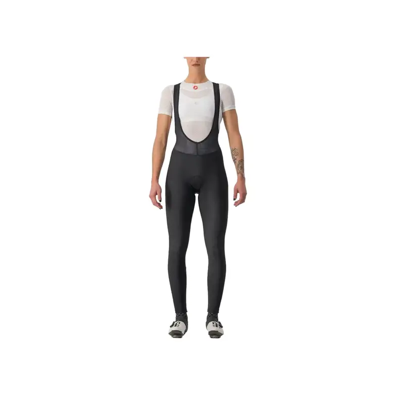 Balfes Bikes Castelli Entrata Women's Bib Tights in Black | Free postage over £30, £10 off first order, price match & 0% finance.