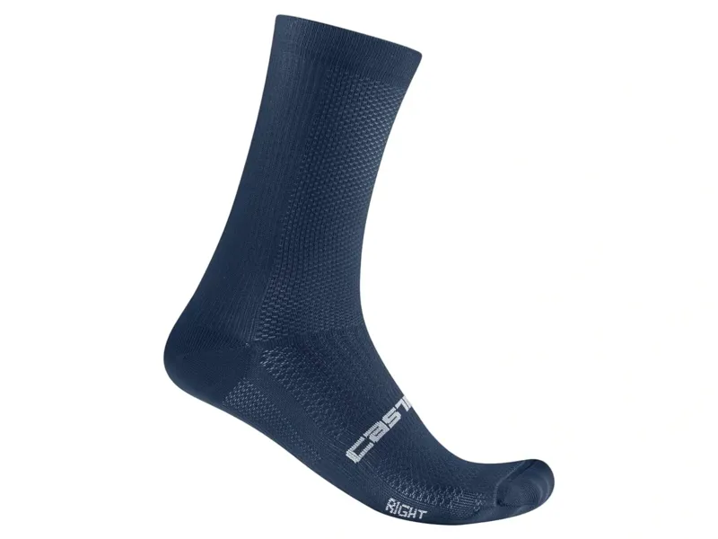 Castelli Espresso 18 Socks in Belgian Blue