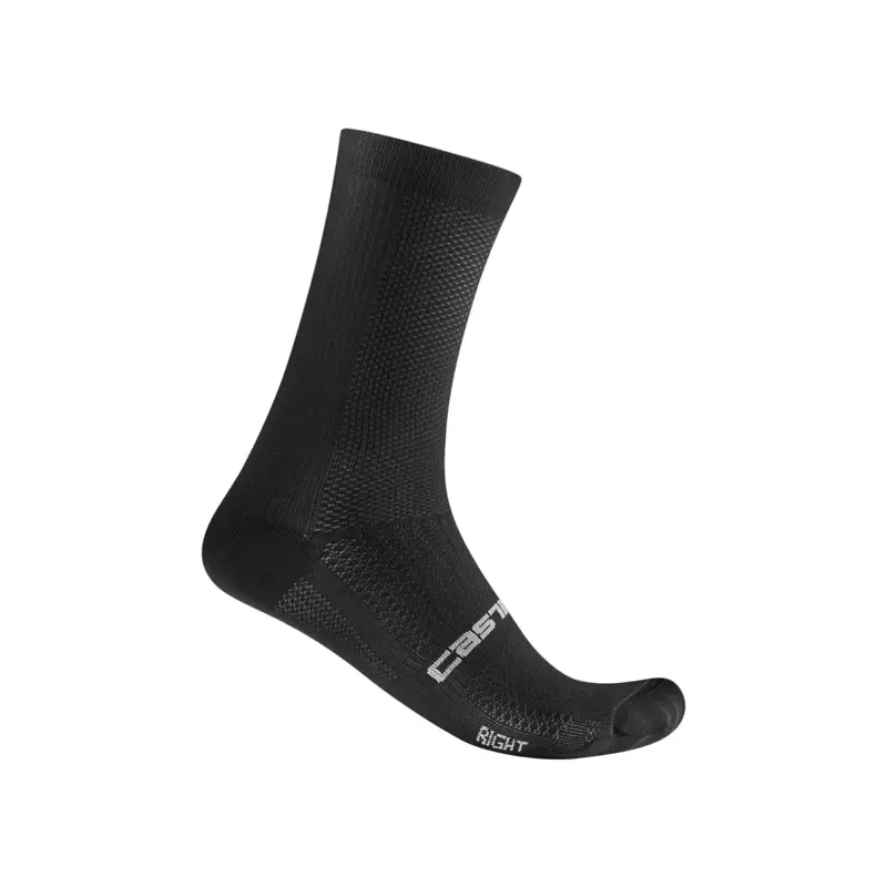 Balfes Bikes Castelli Espresso 18 Socks in Black | Free postage over £30, £10 off first order, price match & 0% finance.