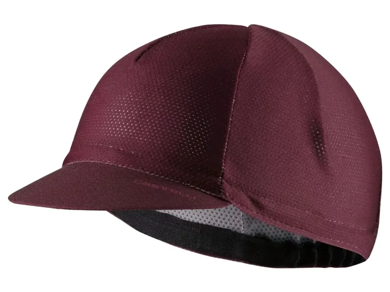 Castelli Espresso 2 Cap in Deep Bordeaux