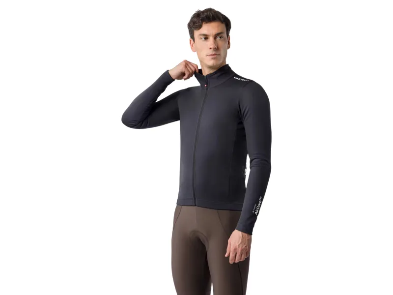Castelli Espresso 2 Long Sleeve Jacket in Black
