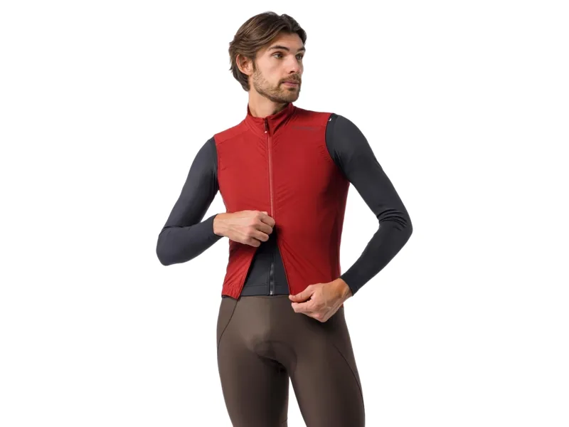 Castelli Espresso 2 Vest in Garnet