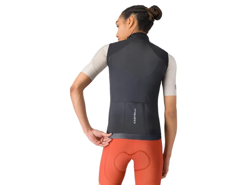 Castelli Espresso 2 Women's Vest in Black/White-1