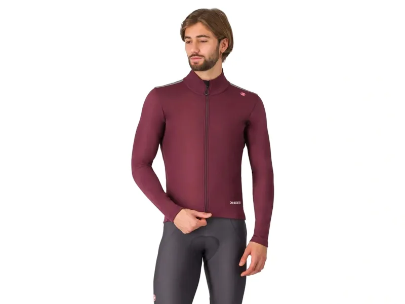Balfes Bikes Castelli Espresso Air Jacket in Deep Bordeaux | Free postage over £30, £10 off first order, price match & 0% finance.