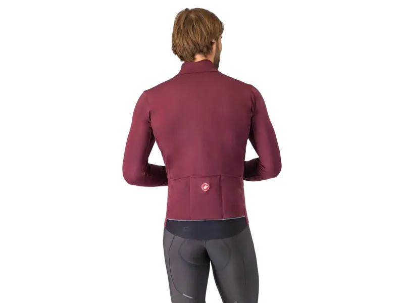 Castelli Espresso Air Jacket in Deep Bordeaux-1