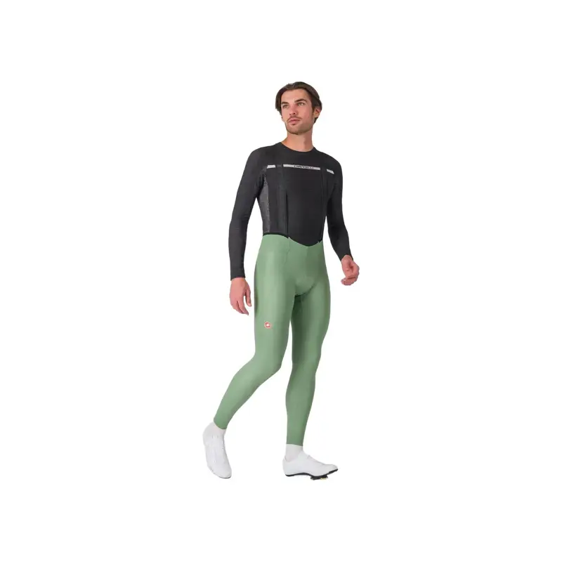 Balfes Bikes Castelli Espresso Bib Tights in Green Pepper | Free postage over £30, £10 off first order, price match & 0% finance.