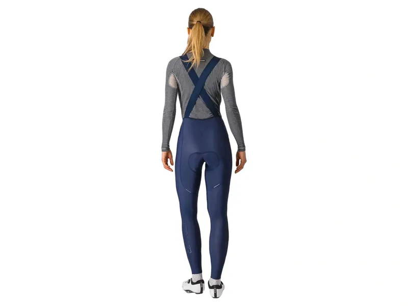 Castelli Espresso DT Women's Bib Tights in Belgian Blue-1