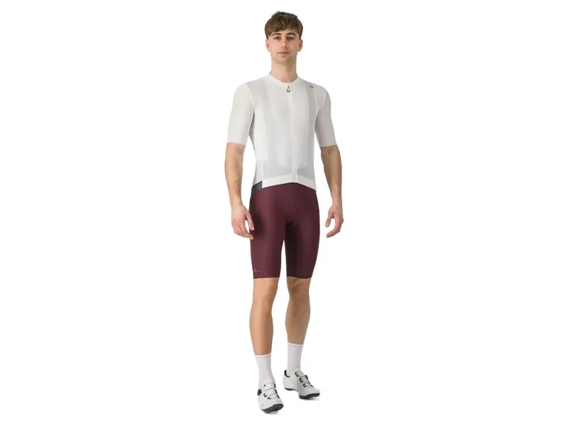 Castelli Espresso Short Sleeve Jersey in Ivory/Dark Grey-4