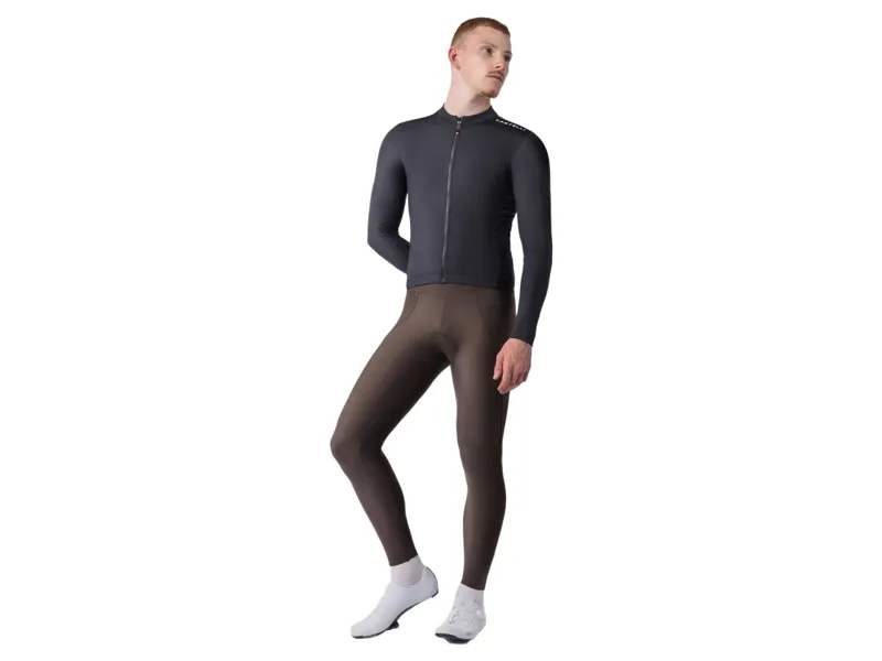 Castelli Espresso Thermal 2 Jersey in Black/White-5