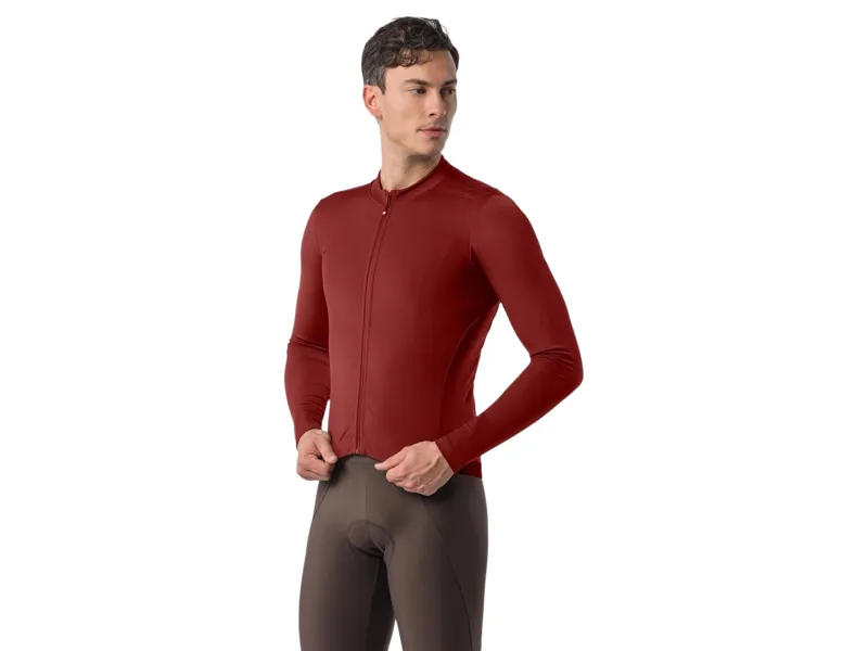 Castelli Espresso Thermal 2 Jersey in Garnet