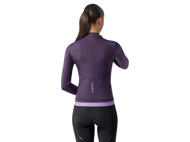 Castelli Espresso Thermal 2 Women's Jersey in Night Shade-1