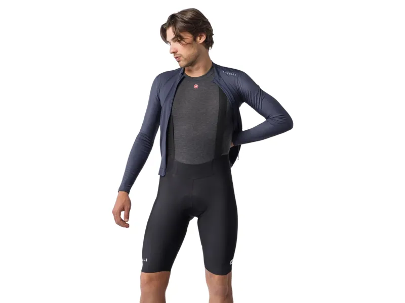 Castelli Espresso Thermal Bib Shorts in Black