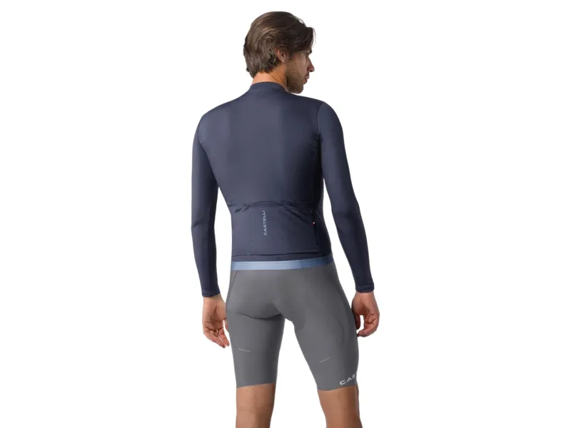 Castelli Espresso Thermal Bib Shorts in Smoky Grey-1