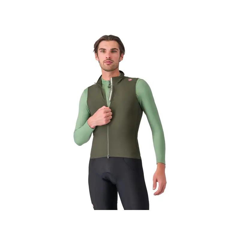 Balfes Bikes Castelli Espresso Vest in Deep Green | Free postage over £30, £10 off first order, price match & 0% finance.