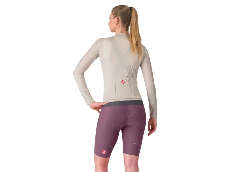 Castelli Espresso Women's DT Bib Shorts in Deep Purple-1