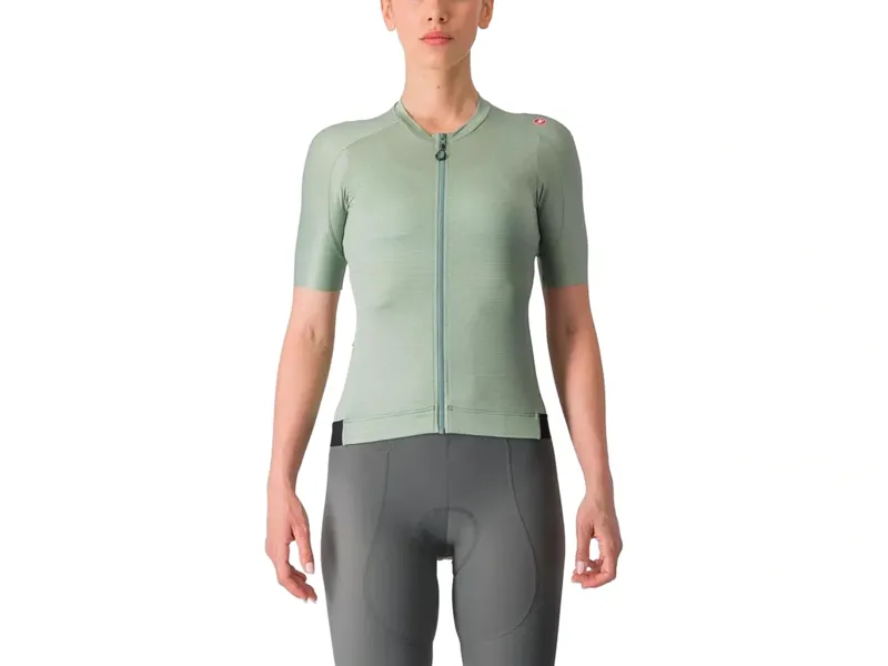 Castelli Espresso Women's Short Sleeve Jersey In Defender Green/Green