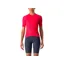 Castelli Espresso Women's Short Sleeve Jersey in Hibiscus/Grey